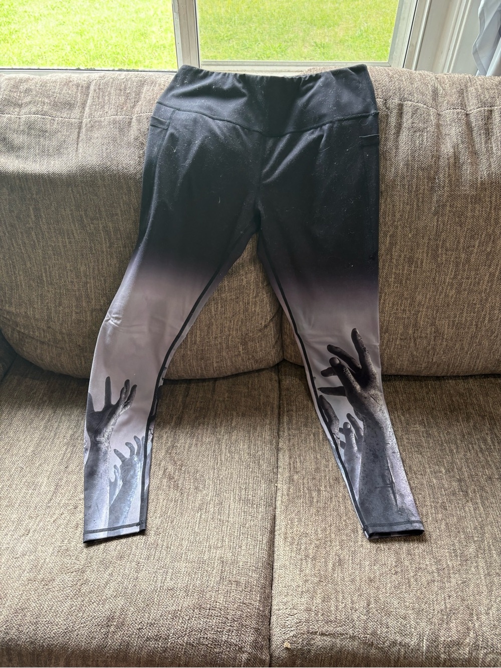 CVG Zombie Apocalypse Leggings Medium Full Length Retired Rare
